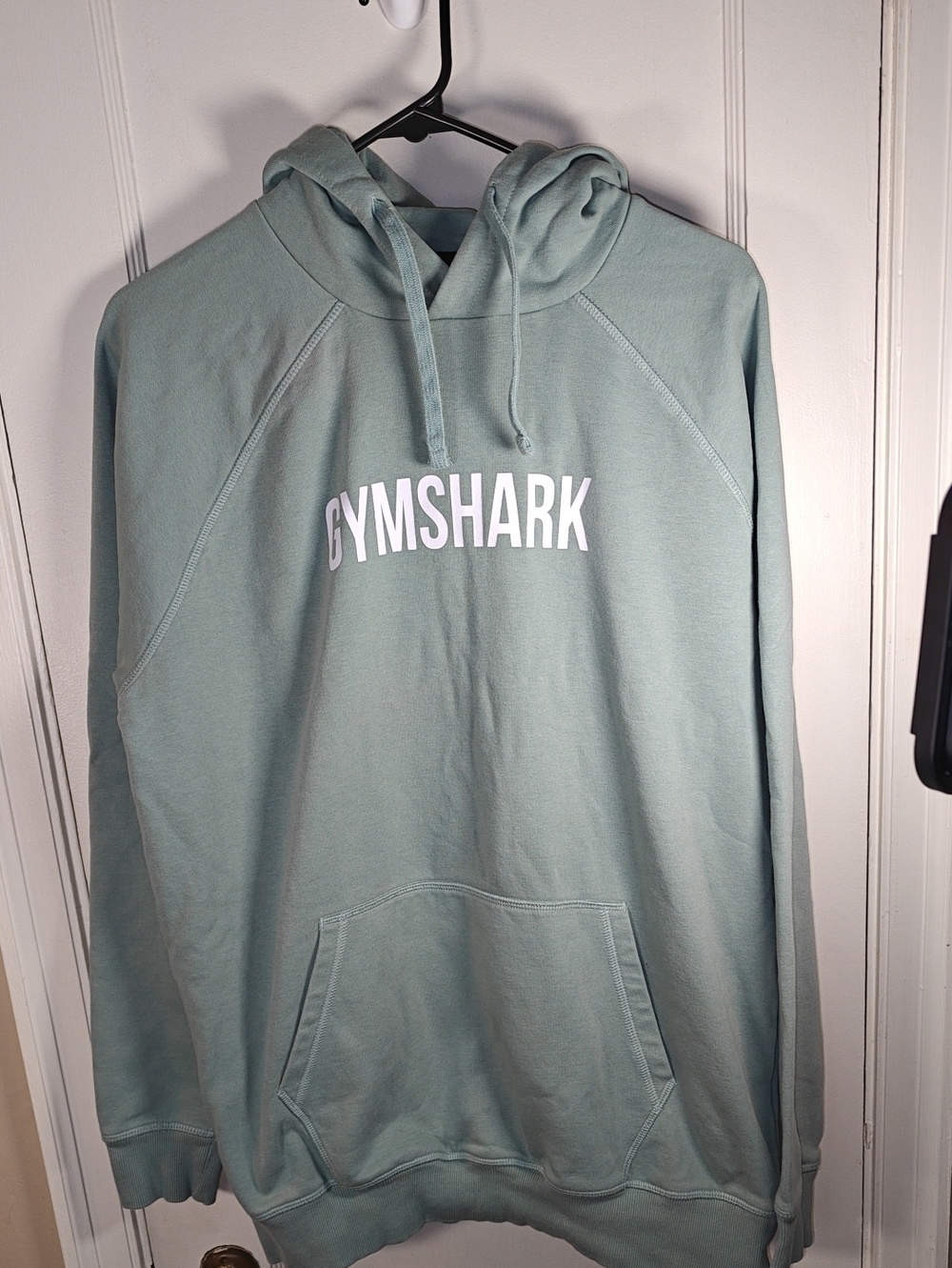 Gymshark "Apollo" Sage Green Pullover Hoodie